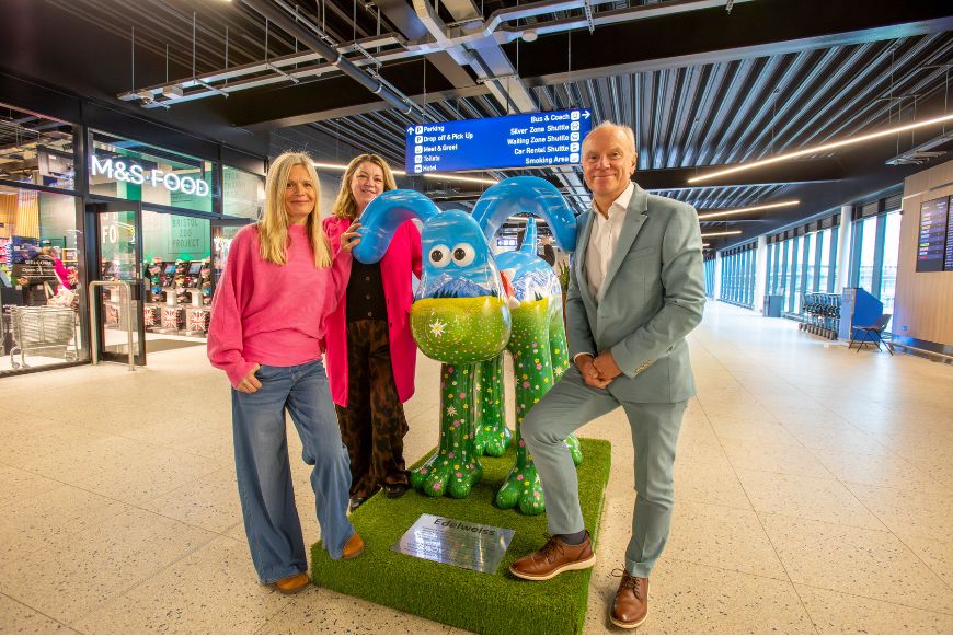 Bristol Airport gromit